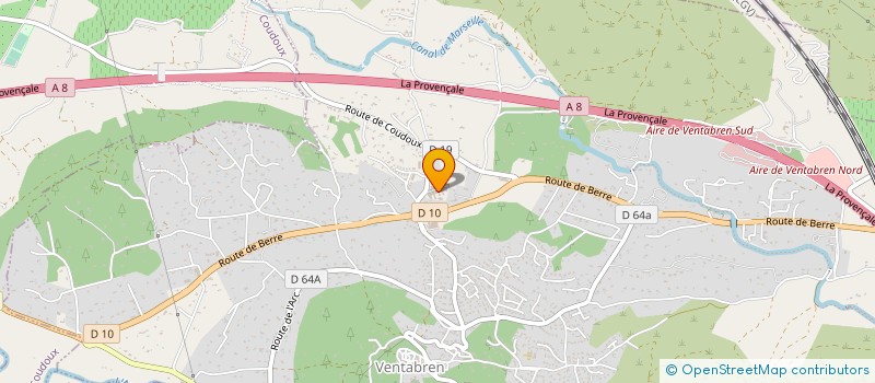 localisation de l'entreprise LEDIFIS  VENTABREN