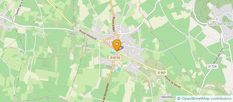 localisation de l'entreprise LEDIS  LEDIGNAN