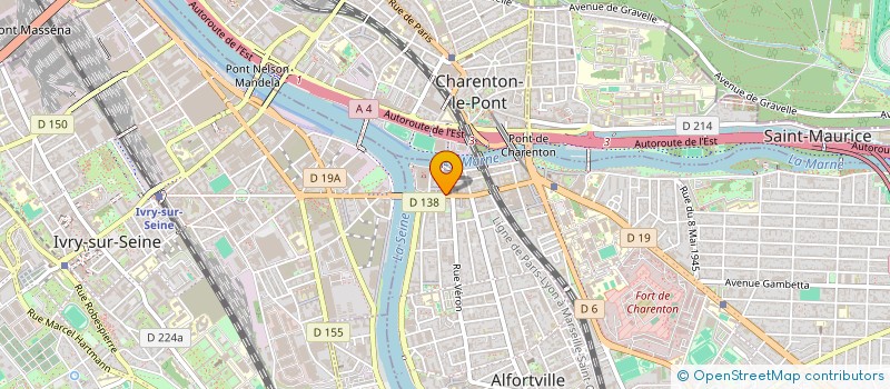 localisation de l'entreprise LEDJ CONSULTING  ALFORTVILLE