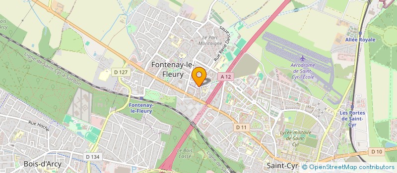 localisation de l'entreprise LEDJOUX-PARTNERS à FONTENAY-LE-FLEURY