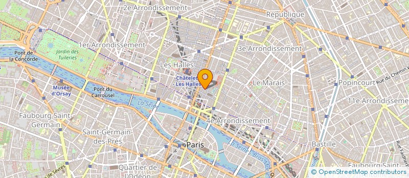 localisation de l'entreprise LEDN-L'EQUIPE DE NUIT  PARIS