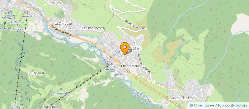 localisation de l'entreprise LEDO  SAINT-CHAFFREY