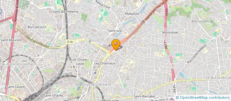 localisation de l'entreprise LEDOME CARROSSERIE à MARSEILLE