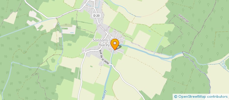 localisation de l'entreprise LEDON CONSTRUCTION  SOISSONS-SUR-NACEY