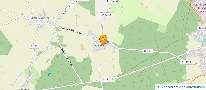 localisation de l'entreprise LEDONIENNE à SAINT-MAIXME-HAUTERIVE