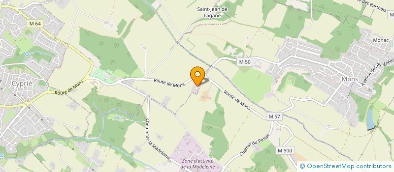 localisation de l'entreprise LEDOU  PIN-BALMA