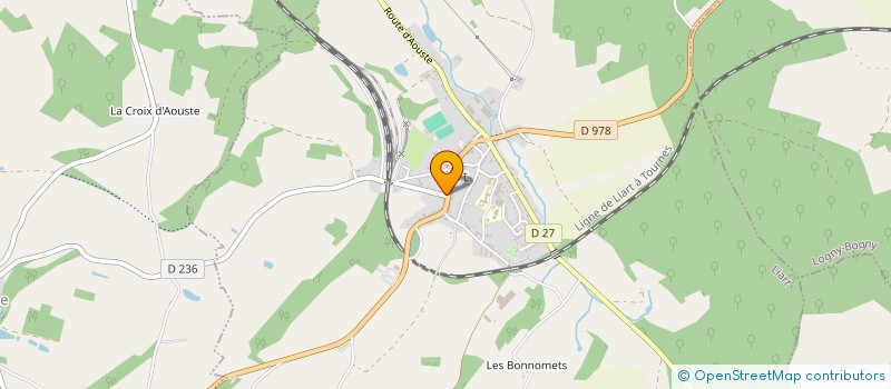 localisation de l'entreprise LEDOUX ALEXIS  RUMIGNY