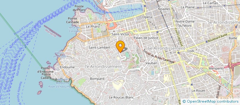 localisation de l'entreprise @LEDPC à MARSEILLE