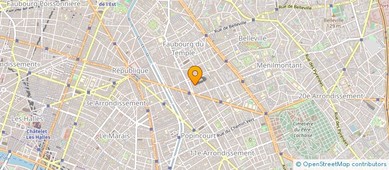 localisation de l'entreprise LEDRAPPIER à PARIS