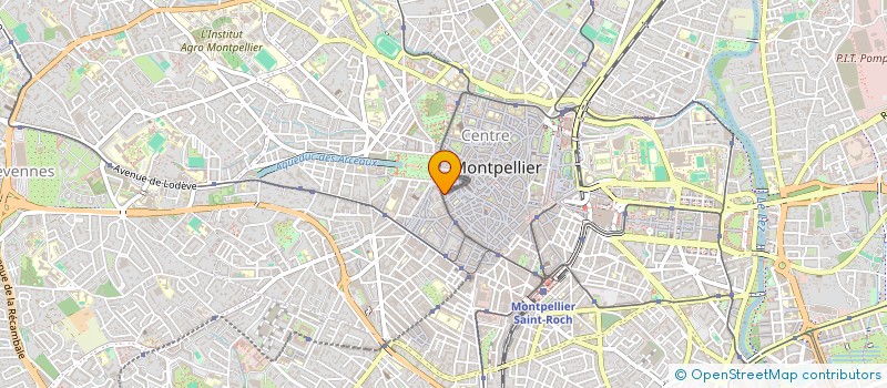localisation de l'entreprise LEDRU ROLLIN à MONTPELLIER