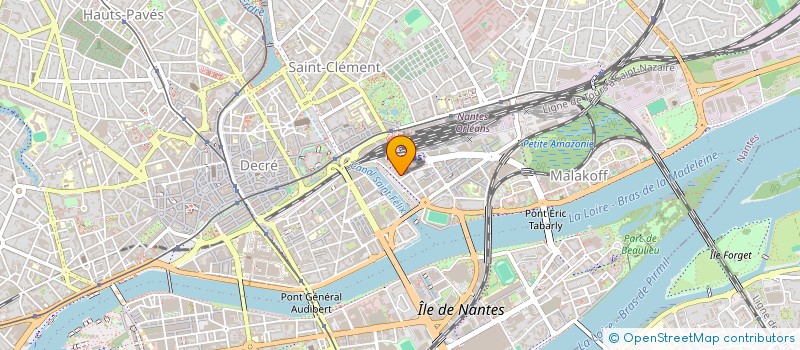 localisation de l'entreprise LEDS INNOVE à NANTES