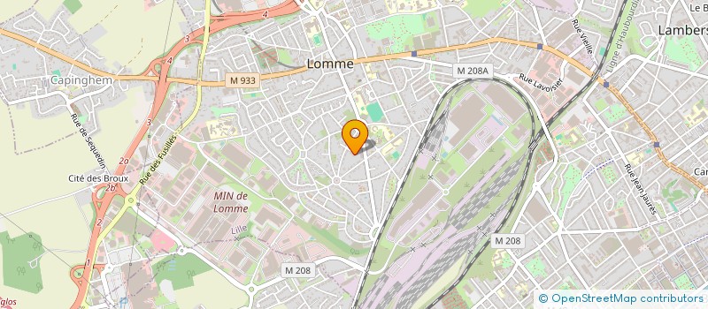 localisation de l'entreprise LEDUC à LILLE