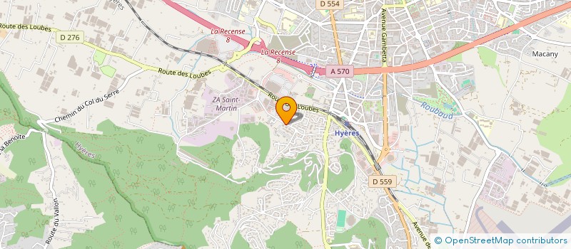 localisation de l'entreprise LEDUC ET CONSORTS  SOLLIES-TOUCAS