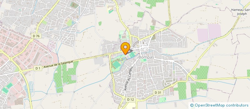 localisation de l'entreprise LEDUC INGENIERIE  BOMPAS