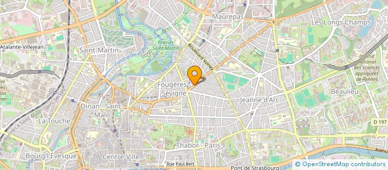 localisation de l'entreprise LEDUC LIMBOUR  RENNES