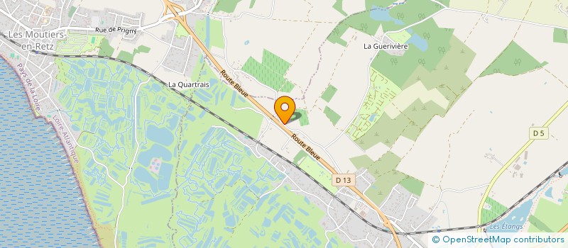 localisation de l'entreprise LEDUC LOCATION TP & PARTICULIER  VILLENEUVE-EN-RETZ