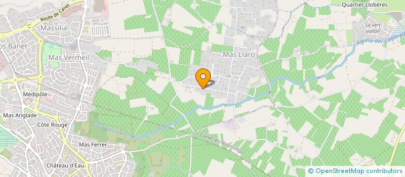 localisation de l'entreprise LEDUC MEDICAL à PERPIGNAN