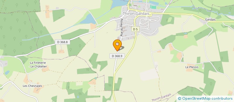 localisation de l'entreprise LEDUC PHILIPPE à THIRON-GARDAIS