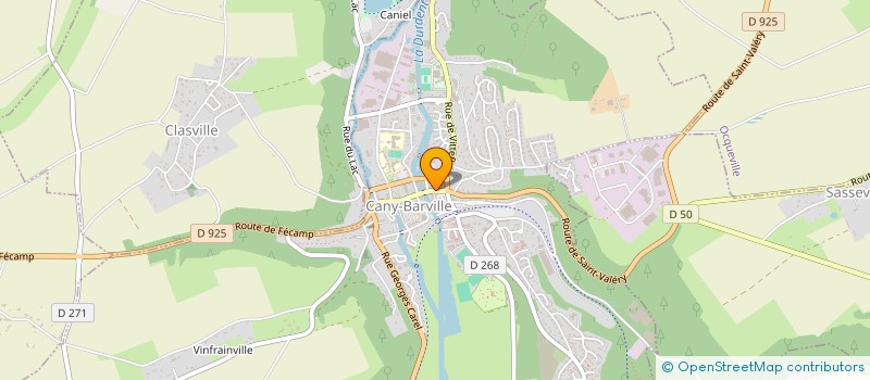 localisation de l'entreprise LEDUN PRESSE à CANY-BARVILLE