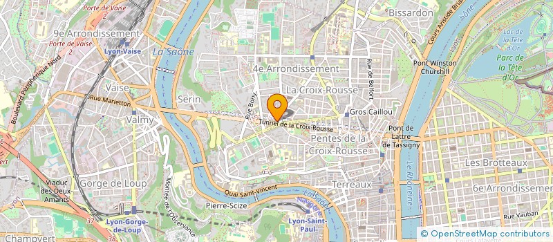 localisation de l'entreprise LEDX  LYON