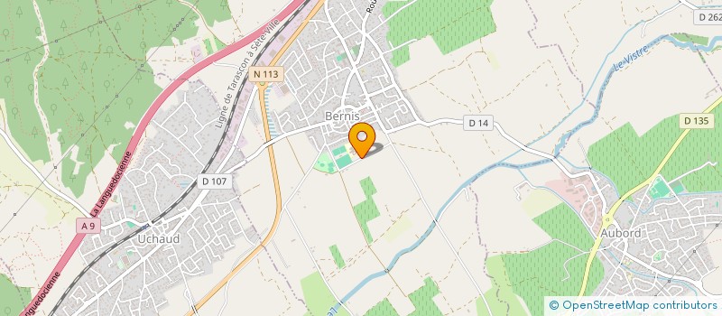 localisation de l'entreprise LEDYKA  BERNIS