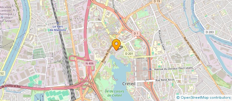 localisation de l'entreprise LEE ACTIVITES  CRETEIL