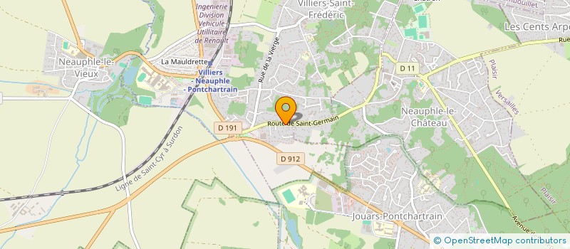 localisation de l'entreprise LEE.SYSTEMS à NEAUPHLE-LE-CHATEAU