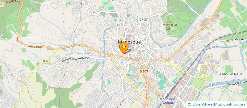 localisation de l'entreprise LEE UT à MANOSQUE
