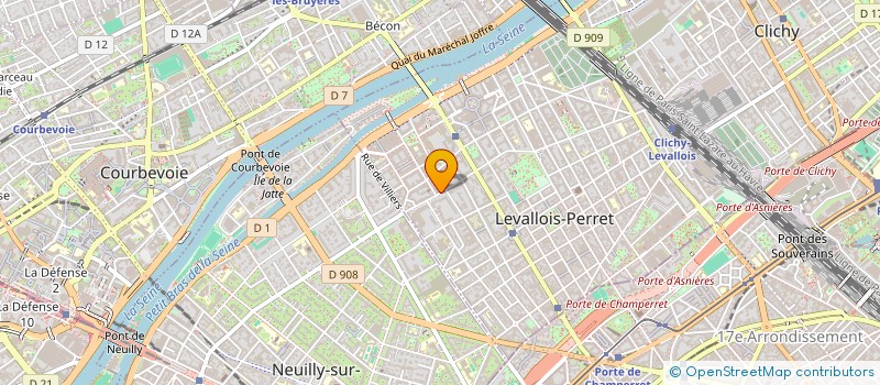 localisation de l'entreprise LEEBR DATA CONSULTING à LEVALLOIS-PERRET