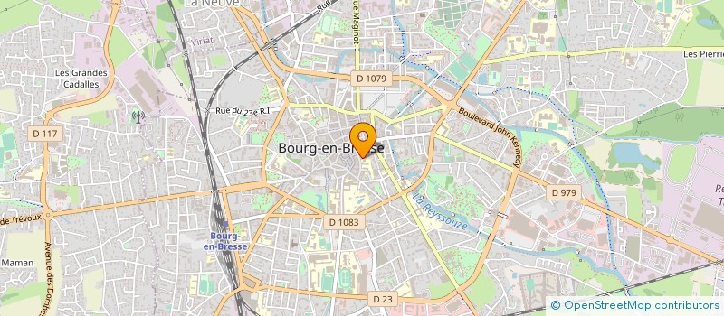 localisation de l'entreprise LEED à BOURG-EN-BRESSE