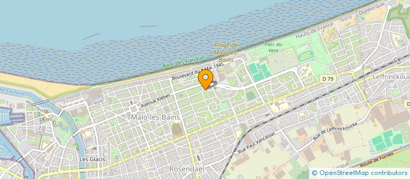 localisation de l'entreprise LEEDS MANOUCHIAN à DUNKERQUE