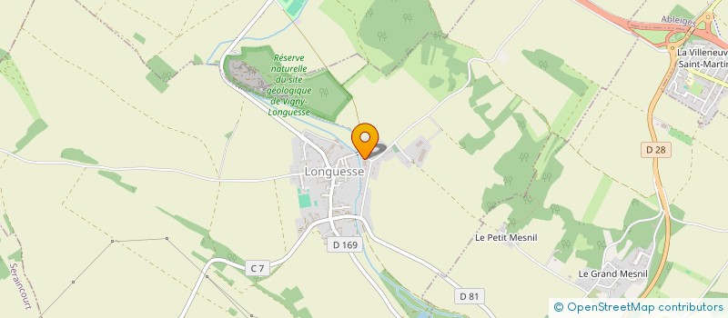 localisation de l'entreprise LEELOO  LONGUESSE