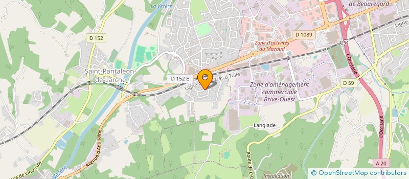 localisation de l'entreprise LEELOO B  SAINT-PANTALEON-DE-LARCHE