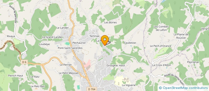 localisation de l'entreprise LEELOO INVEST à SARLAT-LA-CANEDA