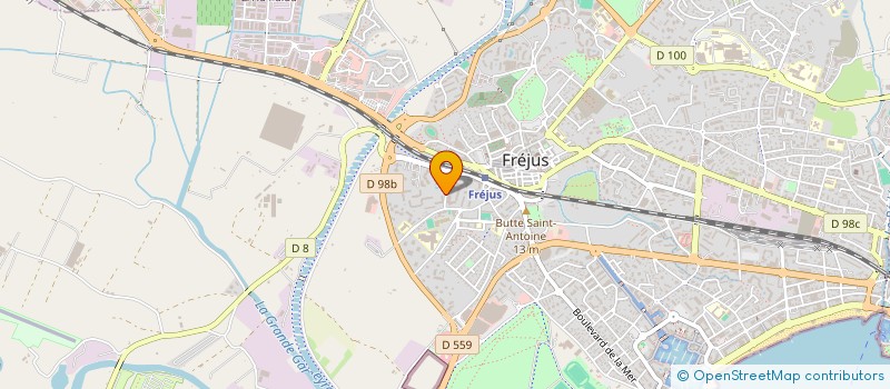 localisation de l'entreprise LEEMA à FREJUS