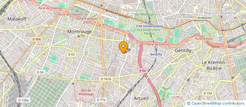 localisation de l'entreprise LEEN INNOVATION TECHNOLOGY  GENTILLY