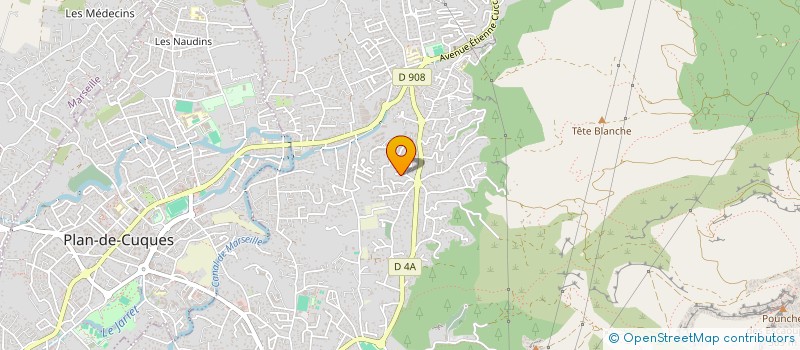 localisation de l'entreprise LEENA  ALLAUCH