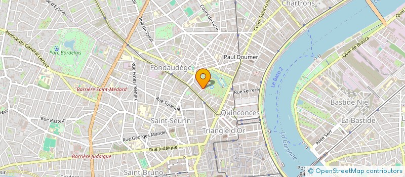 localisation de l'entreprise LEENHARDT GRANDS VINS  BORDEAUX