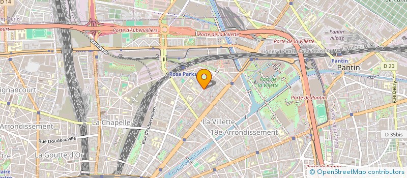 localisation de l'entreprise LEEROY PROD  PARIS