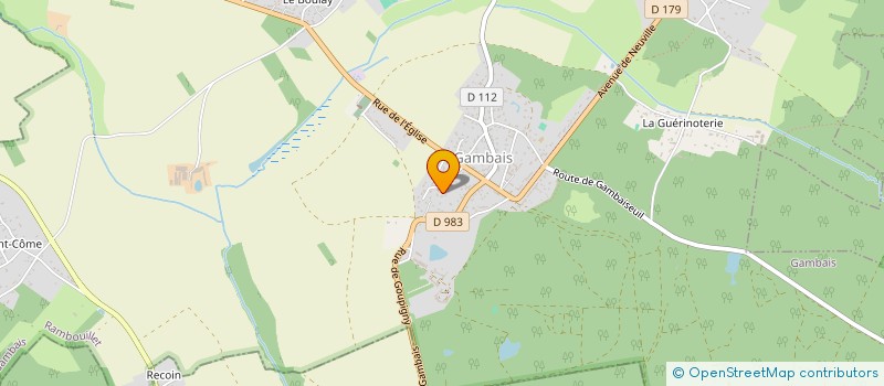 localisation de l'entreprise LEESE  GAMBAIS