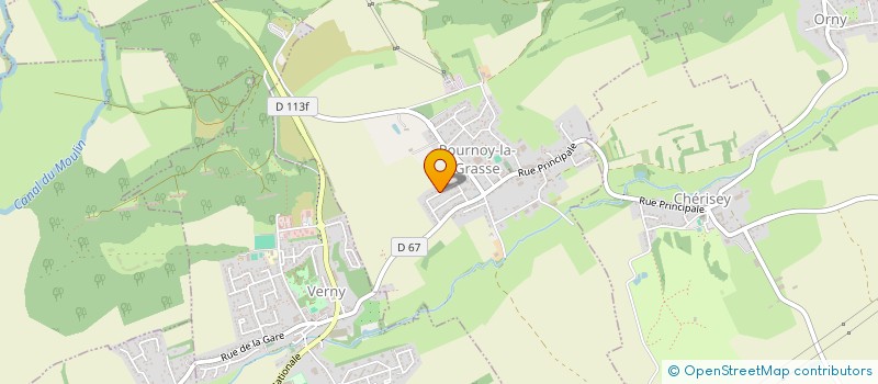 localisation de l'entreprise LEEUJ  POURNOY-LA-GRASSE