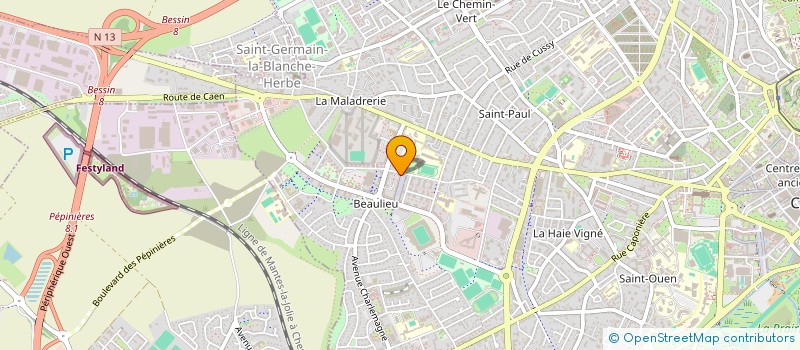 localisation de l'entreprise LEF à CAEN