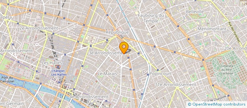 localisation de l'entreprise LEF-T  PARIS