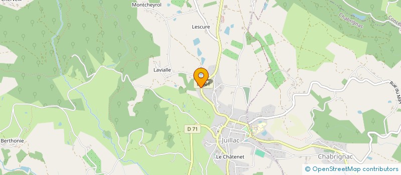 localisation de l'entreprise LEFA 2  JUILLAC