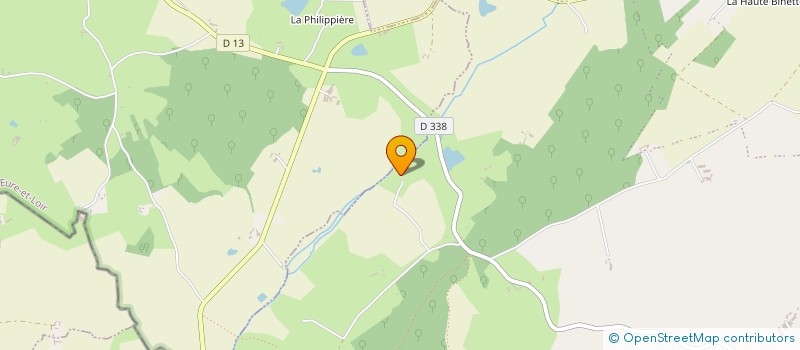 localisation de l'entreprise LEFA à AUTHON-DU-PERCHE