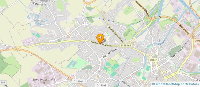 localisation de l'entreprise LEFAIT  ANNEZIN