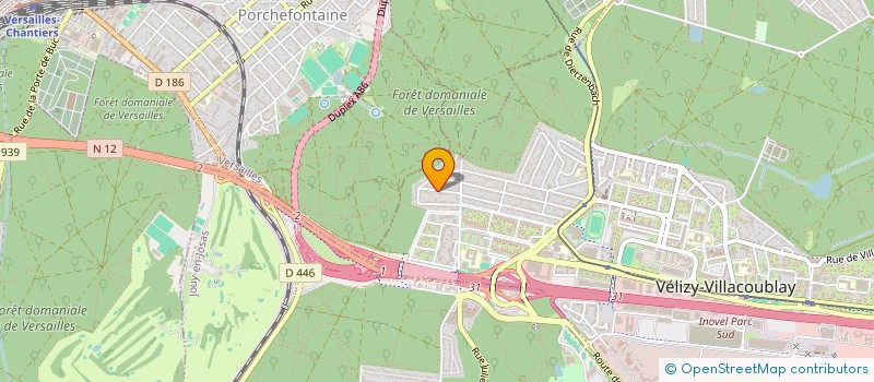 localisation de l'entreprise LEFAMILY  VELIZY-VILLACOUBLAY