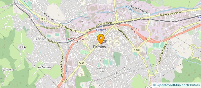 localisation de l'entreprise LEFANTASIA à FIRMINY