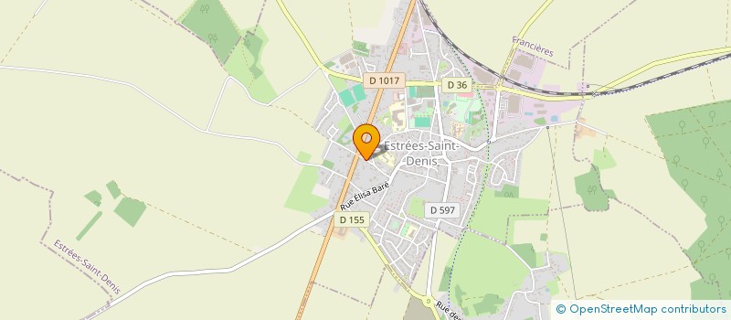 localisation de l'entreprise LEFAOU D'HEYGERE VAN AUDENHAEGE à ESTREES-SAINT-DENIS