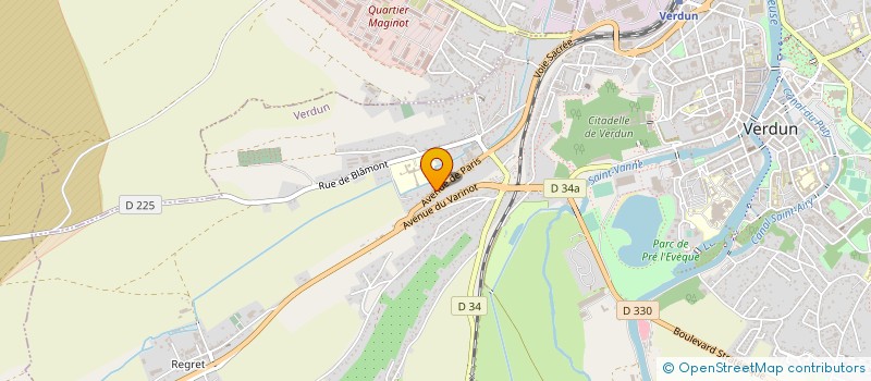 localisation de l'entreprise LEFAUCHEUX DANY à VERDUN